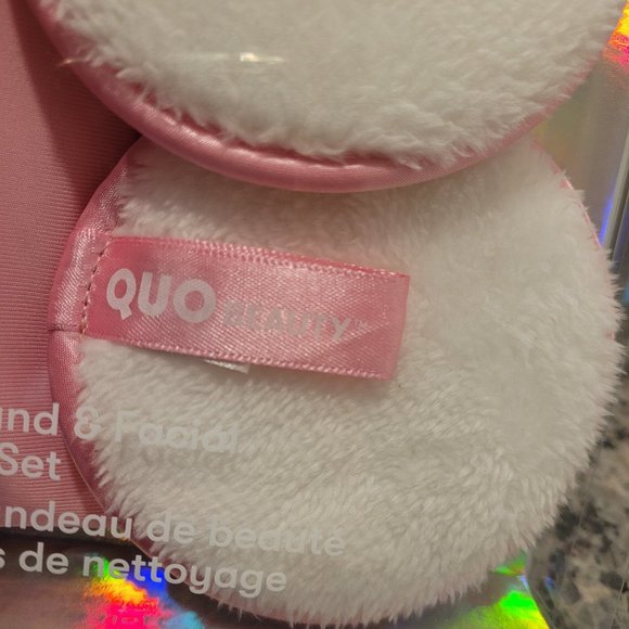 Quo Beauty HEADBAND & FACIAL CLEANSING PAD SET - Picture 3 of 6